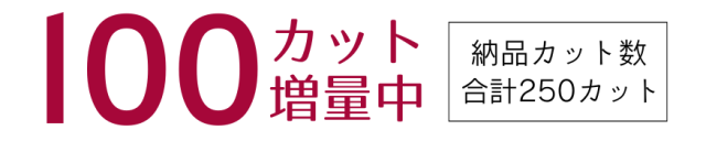 データカット数増量キャンペーン