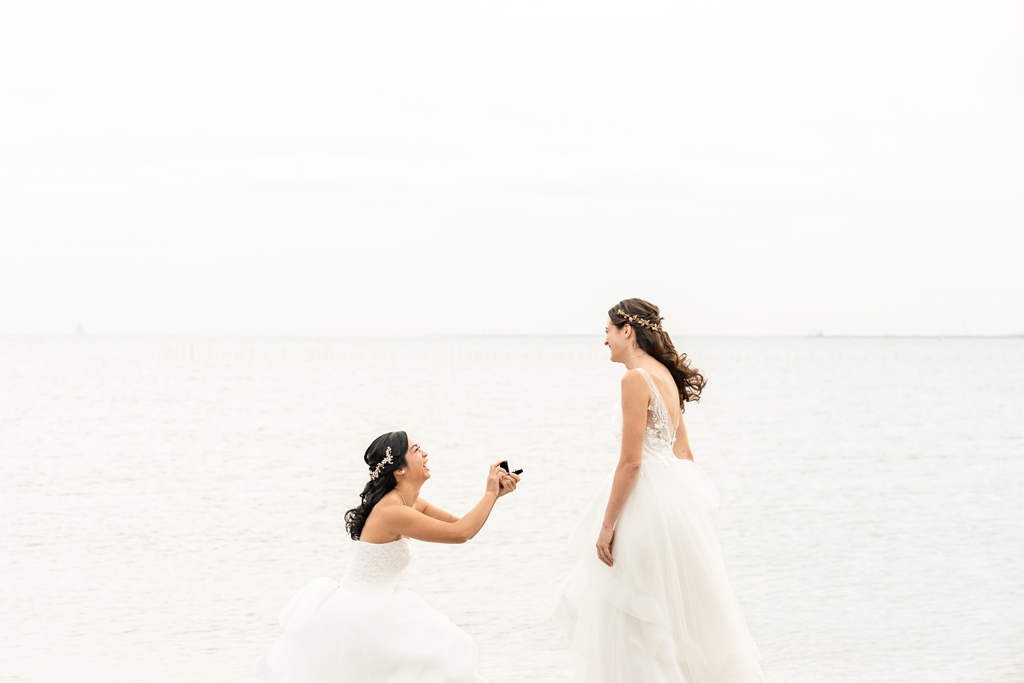 lgbtqウェディングのプロポーズ