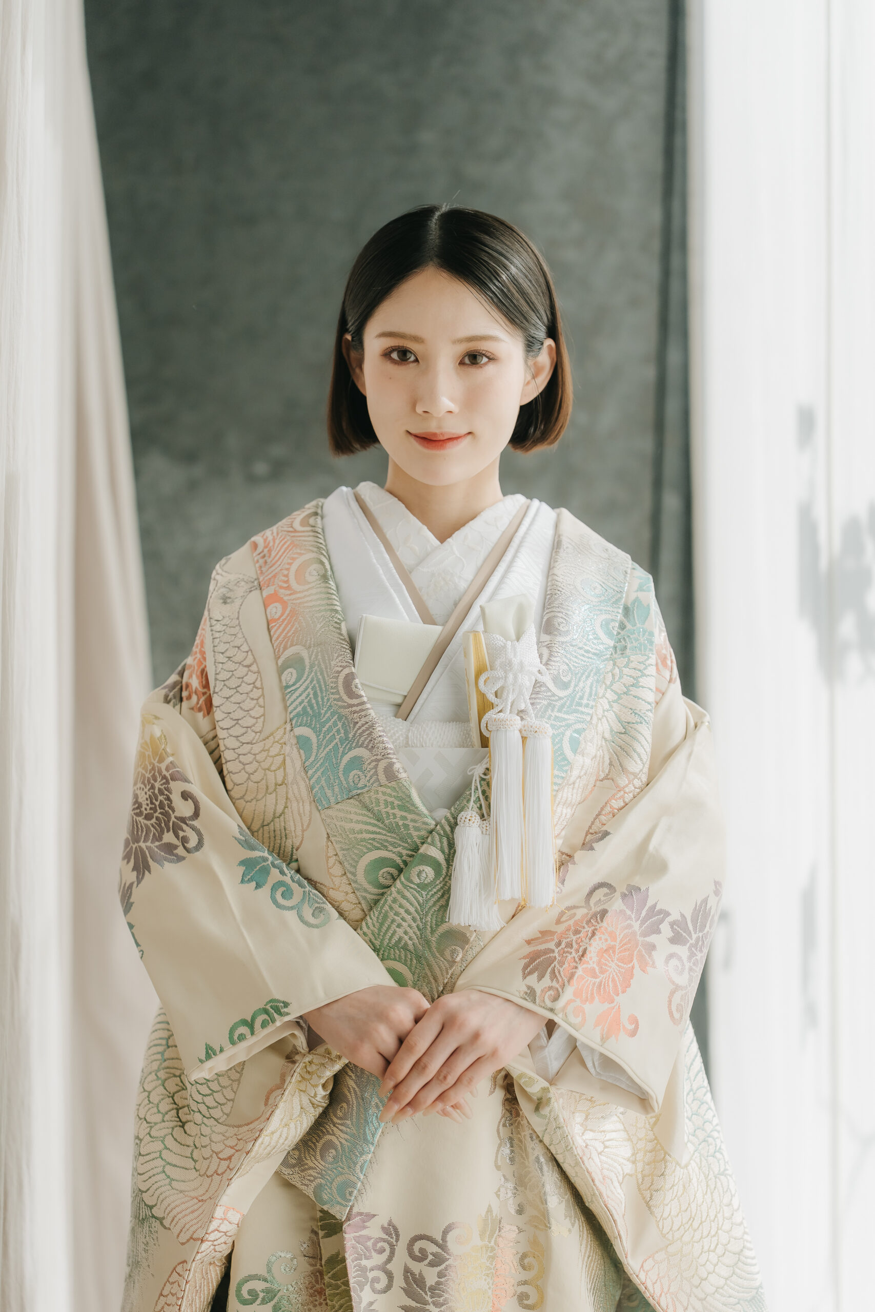 京都で和装を着た花嫁の写真SP