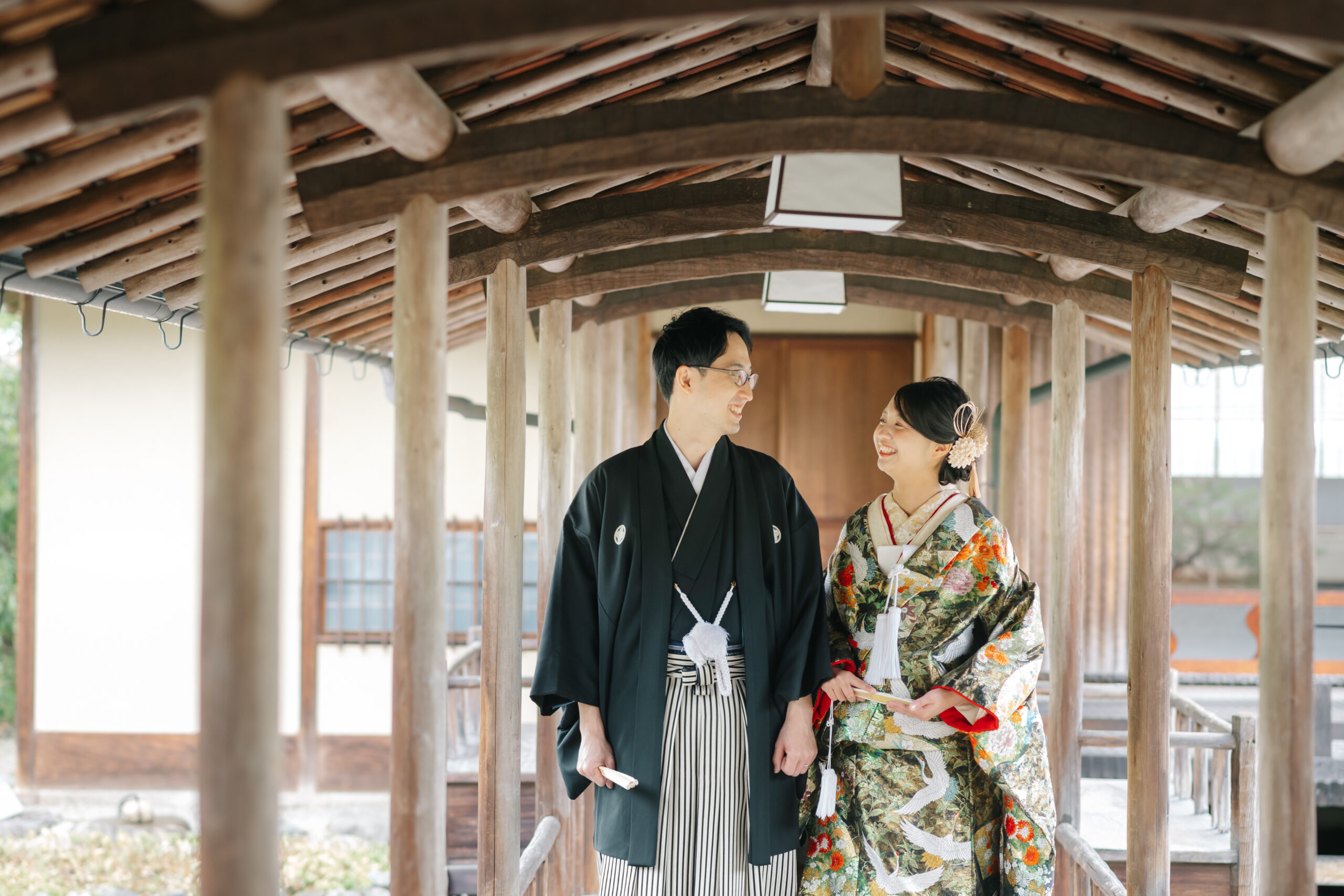 色打掛姿の花嫁写真