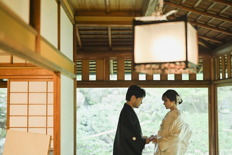 数寄屋造りの茶室
