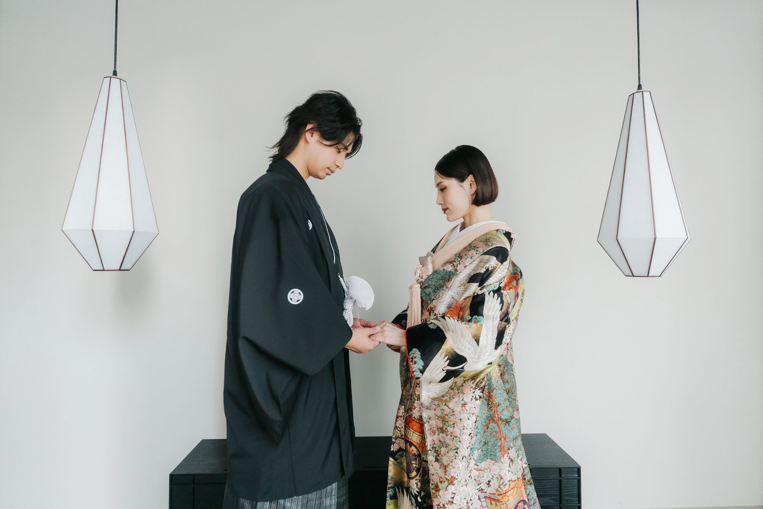 新郎新婦二人だけのポーズ写真