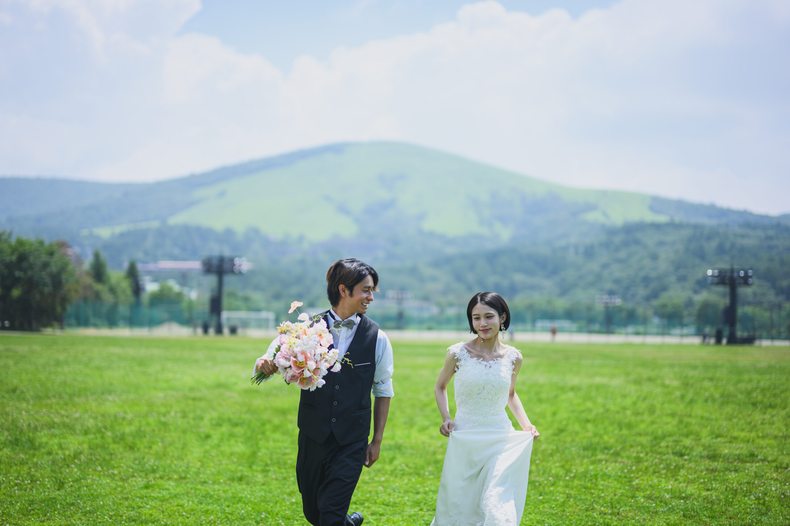 富士山ロケーションへ向かう道中の景色